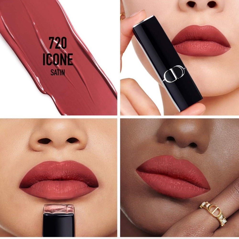 ๐ DIOR Mini Rouge Dior Lipstick - 720 Icone Satin - Picture 2 of 5
